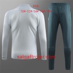 Chelsea Børn Sweatshirt Dragt Grå Hvid 2018-2019